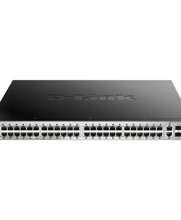 D-Link DGS-3130-54PS/E Managed L3 PoE+ Switch με 48 Θύρες Gigabit (10Gbps) Ethernet και 4 SFP Θύρες
