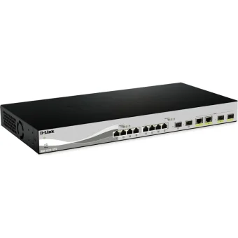 D-Link DXS-1210-12TC Managed L2 Switch με 8 Θύρες Gigabit (1Gbps) Ethernet και 4 SFP Θύρες DXS-1210-12TC/E