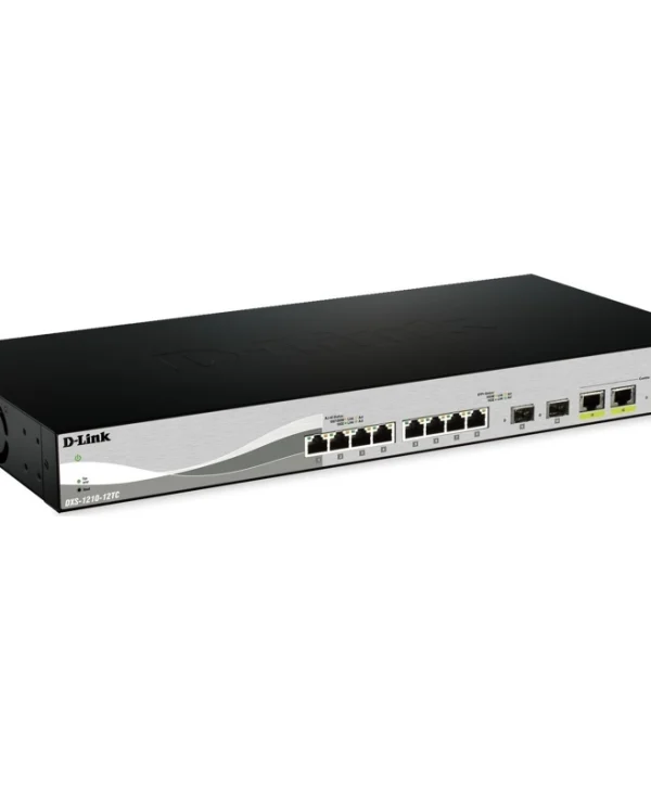 D-Link DXS-1210-12TC Managed L2 Switch με 8 Θύρες Gigabit (1Gbps) Ethernet και 4 SFP Θύρες DXS-1210-12TC/E