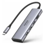 Ugreen CM511 USB-C Docking Station με HDMI 4K Ασημί 60383