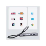 Ugreen CM511 USB-C Docking Station με HDMI 4K Ασημί 60383 - Image 5