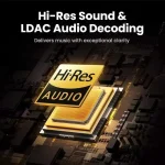 Ugreen HP203 Ασύρματα / Ενσύρματα Over Ear Ακουστικά με 45 ώρες Λειτουργίας Λευκά 35758 - Image 2