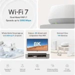 TP-LINK Deco BE22 WiFi Mesh Network Access Point Wi‑Fi 7 Dual Band (2.4 & 5GHz) σε Τριπλό Kit Λευκό Deco BE22(3-pack)(EU) - Image 3