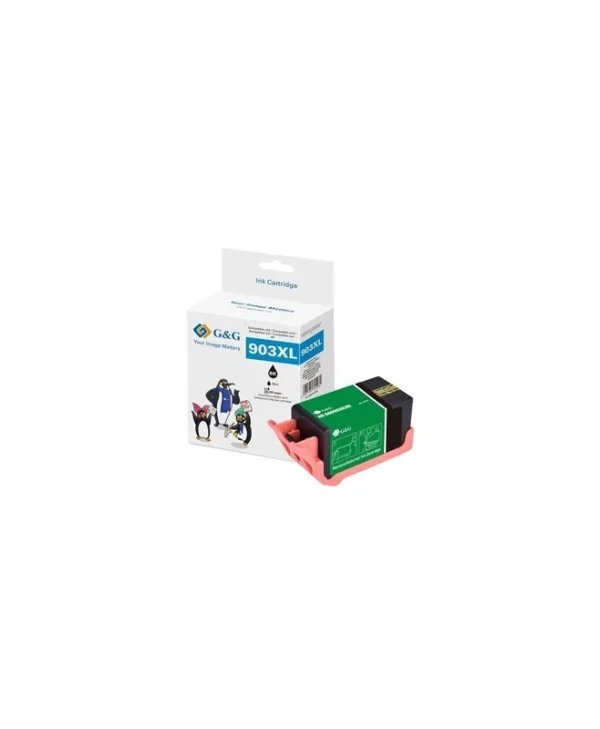 G&G Συμβατό Μελάνι Εκτυπωτή InkJet HP 903XL / T6M15AE 750 Σελίδων 20ml Μαύρο 1τμχ 18843