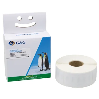 G&G Αυτοκόλλητες Ετικέτες σε Ρολό 19x51mm 15563