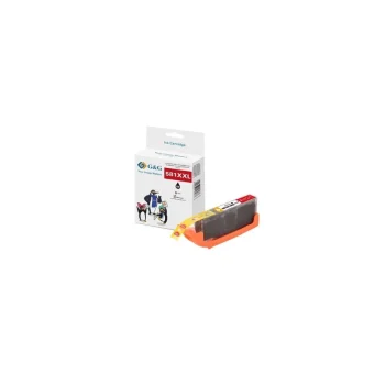 G&G Συμβατό Μελάνι Εκτυπωτή InkJet Canon CLI-581BK XXL 11.7ml Πολλαπλό (Color) 1τμχ 15841