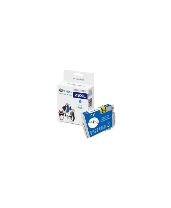 G&G Συμβατό Μελάνι Εκτυπωτή InkJet Epson 29XL / T2992 / C13T29924012 470 Σελίδων 1τμχ 14663