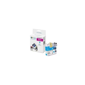 G&G Συμβατό Μελάνι Εκτυπωτή InkJet Brother LC-223C 550 Σελίδων 5.9ml Κυανό 1τμχ 14521