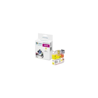 G&G Συμβατό Μελάνι Εκτυπωτή InkJet Brother LC-223Y 550 Σελίδων Κίτρινο 1τμχ 14523