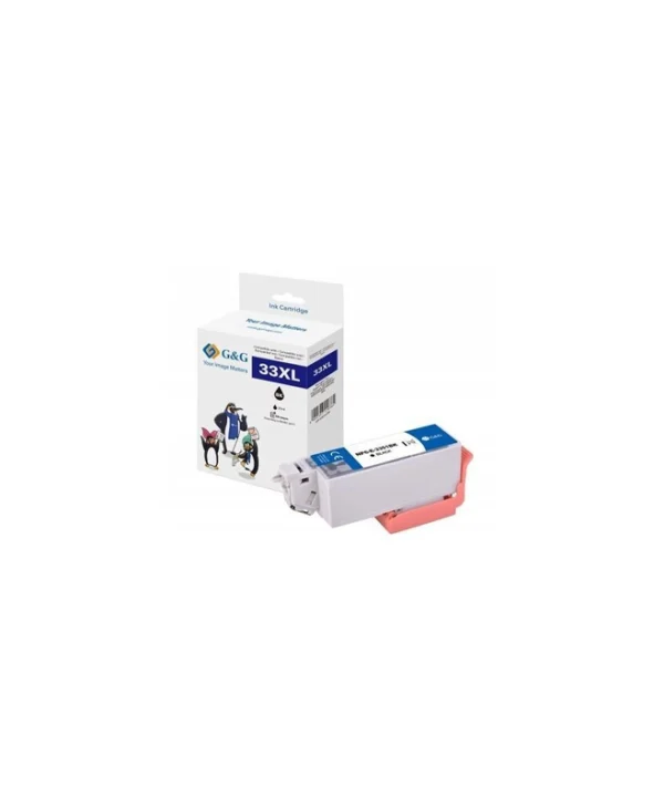 G&G Συμβατό Μελάνι Εκτυπωτή InkJet Epson 33XL/ T3351 650 Σελίδων 12.2ml Πολλαπλό (Color) 1τμχ 14666