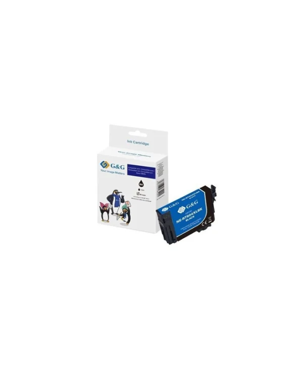G&G Συμβατό Μελάνι Εκτυπωτή InkJet Epson 604XL 500 Σελίδων 8.9ml Μαύρο 1τμχ 20548