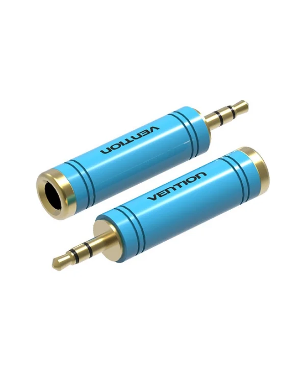 Vention Μετατροπέας 3.5mm male σε 6.3mm female Μπλε 1τμχ VAB-S04-L
