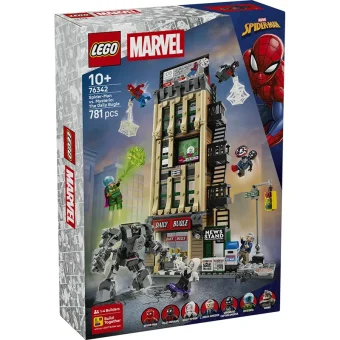 LEGO Marvel Spider-Man vs. Mysterio: The Daily Bugle για 10+ ετών Ετών 781τμχ 76342