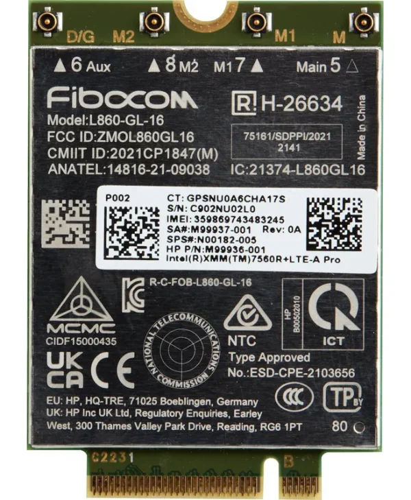 HP Ασύρματη Κάρτα Δικτύου (150Mbps) Mini PCI 7P993AA