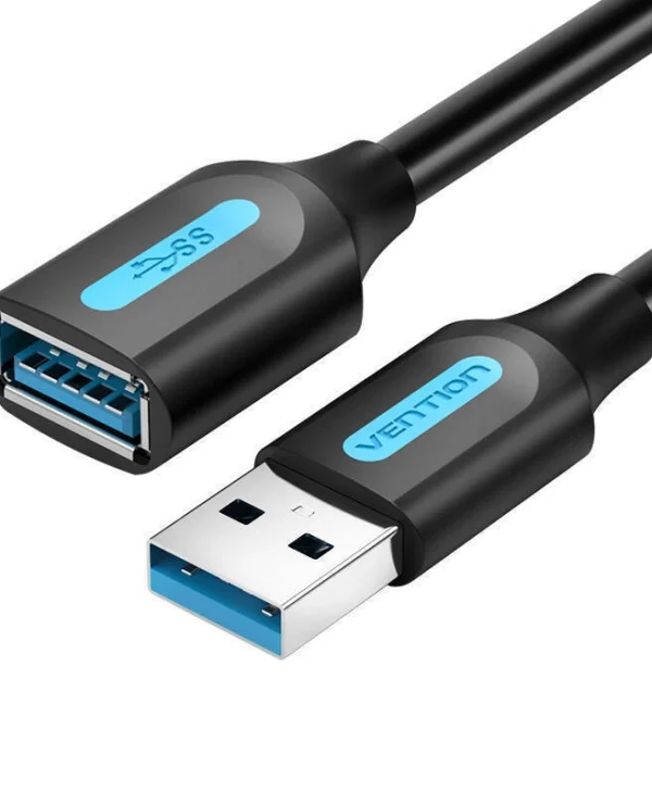 Vention USB 3.0 Cable USB-A male - USB-A female Μαύρο 3m 056480 CBHBI