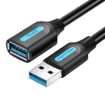 Vention USB 3.0 Cable USB-A male - USB-A female Μαύρο 2m 056479 CBHBH