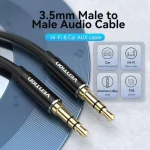 Vention Cable 6.3mm male - 3.5mm male 0.5m BAXBD - Image 2