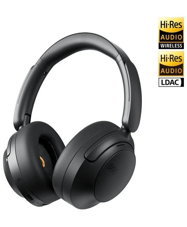 QCY H3S Ασύρματα Bluetooth Over Ear Ακουστικά Μαύρα QCY-H3S Black