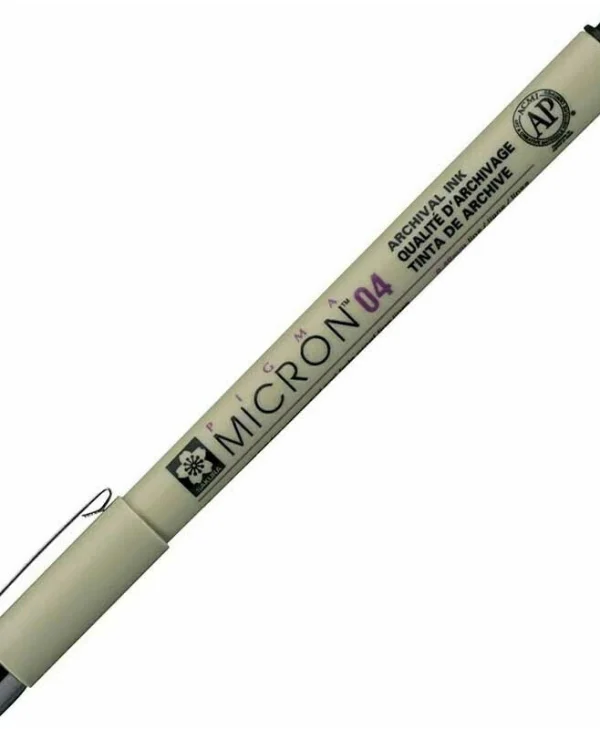 Sakura Pigma Micron 04 Μαρκαδόρος Σχεδίου Μαύρος 0.4mm XSDK0449