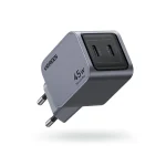 Ugreen Φορτιστής Χωρίς Καλώδιο GaN με 2 Θύρες USB-C 45W Power Delivery / Quick Charge 3.0 Γκρι (Nexode Pro) 35008