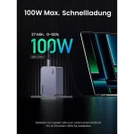 Ugreen Φορτιστής GaN με Θύρα USB-A και 2 Θύρες USB-C και Καλώδιο USB-C - USB-C 100W Power Delivery / Quick Charge 4+ Γκρι (Nexode Pro) 25874 - Image 4