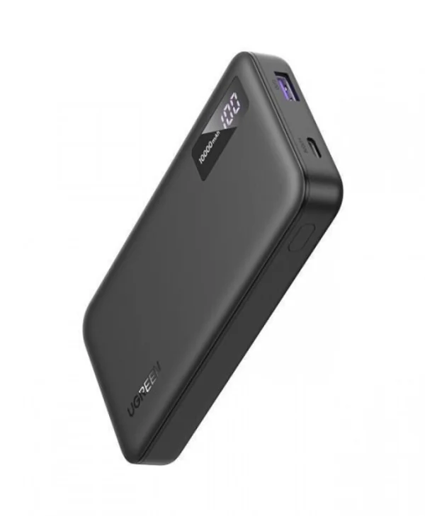 Ugreen PB311 Power Bank 10000mAh 20W Power Delivery / Quick Charge 3.0 Μαύρο 25742