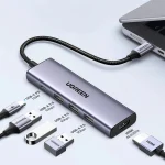 Ugreen CM511 USB-C Docking Station με HDMI 4K PD Ethernet Γκρι 15597 - Image 7