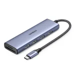 Ugreen Cm511 USB-C Docking Station με HDMI 4K PD Ethernet Γκρι 20956A - Image 3
