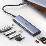 Ugreen Cm511 USB-C Docking Station με HDMI 4K PD Ethernet Γκρι 20956A - Image 4