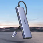 Ugreen Cm511 USB-C Docking Station με HDMI 4K PD Ethernet Γκρι 20956A - Image 5