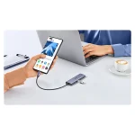 Ugreen Cm511 USB-C Docking Station με HDMI 4K PD Ethernet Γκρι 20956A - Image 7