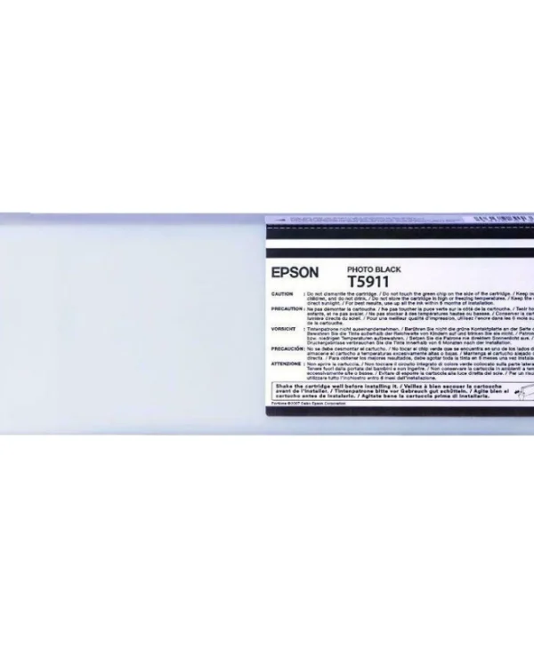 Epson Γνήσιο Μελάνι Εκτυπωτή InkJet Μαύρο (C13T591100)
