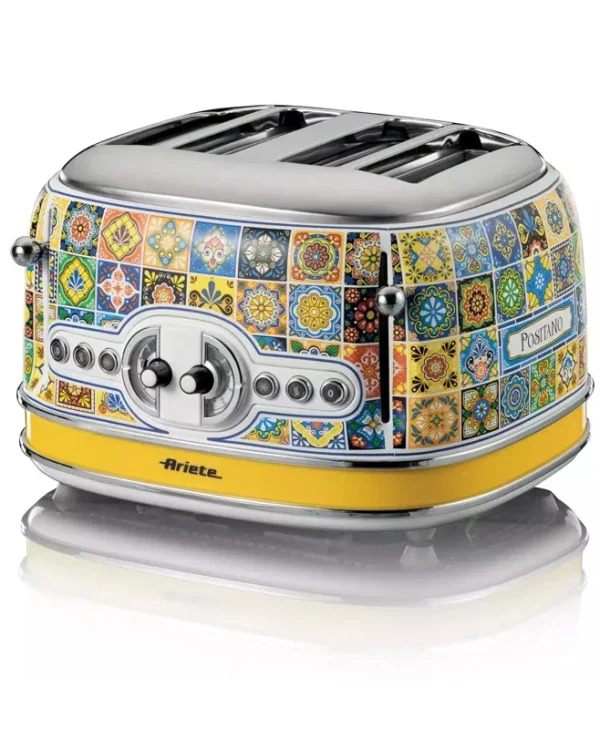 Ariete Positano 1560 Φρυγανιέρα 2 Θέσεων 1600W Πολύχρωμη 0156PO