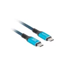 Lanberg USB 2.0 Cable USB-C male - USB-C 240W Μαύρο 0.5m CA-CMCM-44CU-0005-BK - Image 4