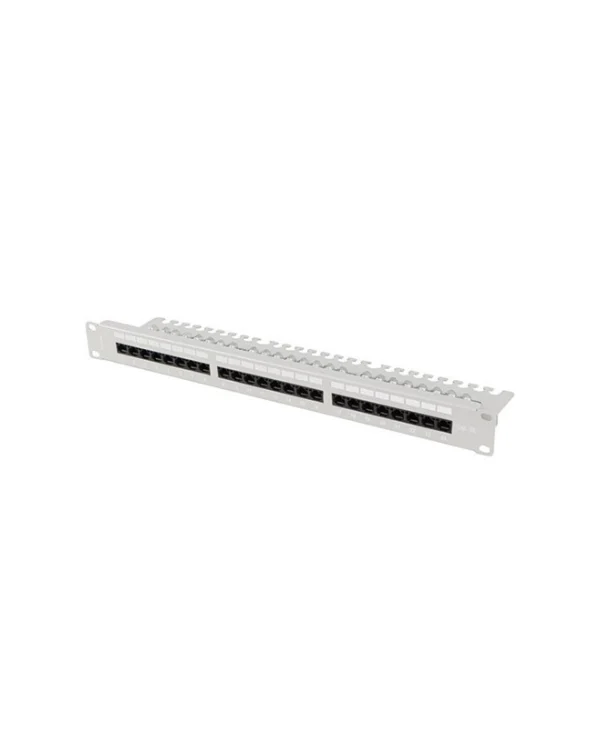 Lanberg Patch Panel 24port 1u 19" Cat 5e Utp Gray Ppu5-1124-s PPU5-1124-S