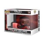 Funko Pop! Rides: Tron - Athena with Light Cycle 316 88230 - Image 3