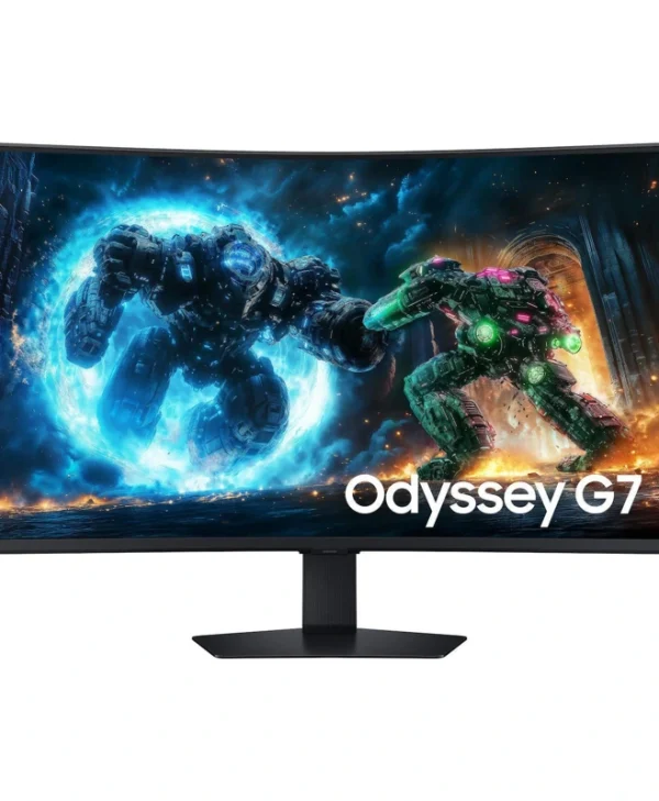 Samsung Odyssey G7 G75F VA HDR Curved Gaming Monitor 37" 4K 3840x2160 165Hz με Χρόνο Απόκρισης 1ms GTG LS37FG750EUXEN