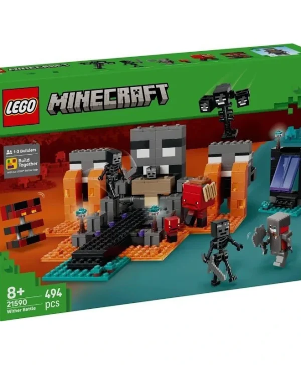 LEGO Minecraft Wither Battle για 8+ ετών Ετών 494τμχ 21590
