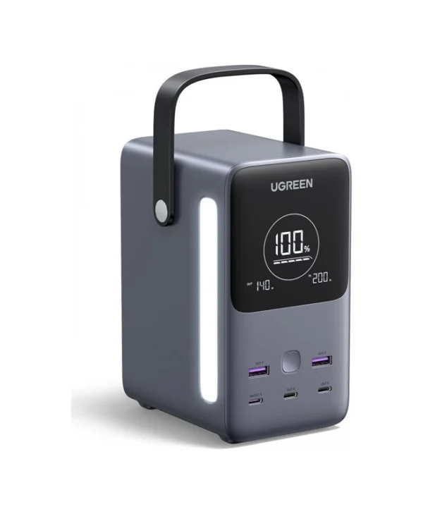 Ugreen PB770 Power Bank 48000mAh με 2 Θύρες USB-A και 3 Θύρες USB-C Power Delivery Γκρι 25286