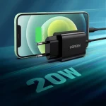 Ugreen Φορτιστής Χωρίς Καλώδιο με Θύρα USB-C 18W Power Delivery Μαύρος (CD137) 10191 - Image 2