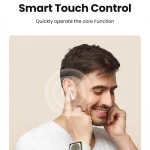 Ugreen HiTune T6 In-ear Bluetooth Handsfree Ακουστικά με Αντοχή στον Ιδρώτα και Θήκη Φόρτισης Λευκά 15158 - Image 9