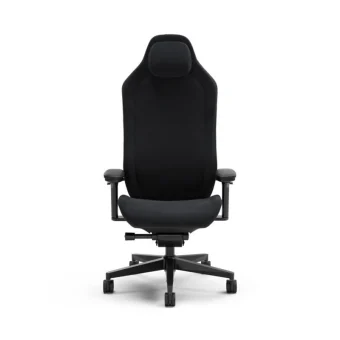 Fractal Design Refine Υφασμάτινη Καρέκλα Gaming με Ρυθμιζόμενα Μπράτσα Alcantara Dark FD-CH-RE1A-01