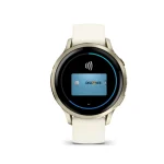 Garmin Venu 4 Stainless Steel 41mm Αδιάβροχο Smartwatch με Παλμογράφο (Lunar Gold with Bone) 010-03013-00 - Image 3