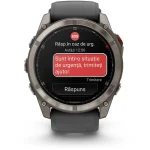 Garmin Fenix 8 Pro Titanium 51mm Αδιάβροχο Smartwatch με eSIM και Παλμογράφο (Graphite/Black Silicone) 010-03199-11 - Image 2