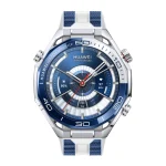 Huawei Watch Ultimate 2 Stainless Steel 48mm Αδιάβροχο με SIM και Παλμογράφο (Μπλε) 55020GAY