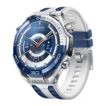 Huawei Watch Ultimate 2 Stainless Steel 48mm Αδιάβροχο με SIM και Παλμογράφο (Μπλε) 55020GAY - Image 3