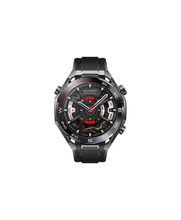 Huawei Watch Ultimate 2 Stainless Steel 48mm Αδιάβροχο με SIM και Παλμογράφο (Μαύρο) 55020GBB