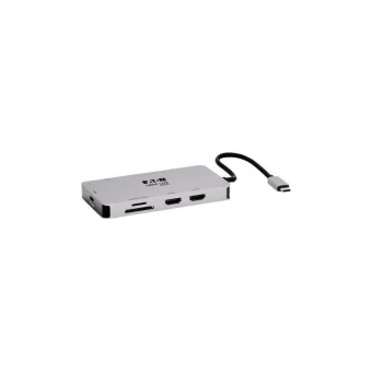 Eaton Tripp Lite USB-C Docking Station με HDMI 4K PD Ethernet Γκρι U442-DOCK8G-GG