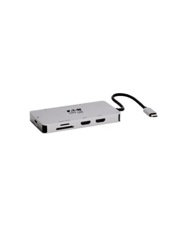 Eaton Tripp Lite USB-C Docking Station με HDMI 4K PD Ethernet Γκρι U442-DOCK8G-GG