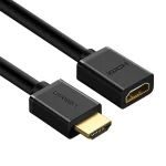 Ugreen HD107 Cable HDMI male - HDMI female 3m Μαύρο 10145